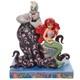 Jim Shore Disney Traditions The Little Mermaid Ariel And Ursula Figurine, 9.5