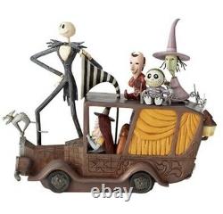 Jim Shore Disney Traditions The Nightmare Before Christmas Mayor's Car NIB