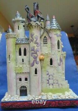 Jim Shore Disney Traditions Tower Of Fright'rare' Figurine