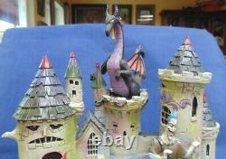 Jim Shore Disney Traditions Tower Of Fright'rare' Figurine