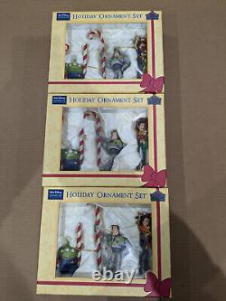 Jim Shore Disney Traditions Toy Story Holiday Ornament Set