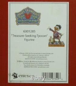 Jim Shore Disney Traditions Treasure Seeking Tycoon Scrooge #4038486 Nmib