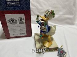 Jim Shore Disney Traditions Unplugged For The Holidays Donald Duck Mib