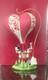 Jim Shore Disney Traditions Valentine Mickey Minnie Heart Air Balloon 6011916