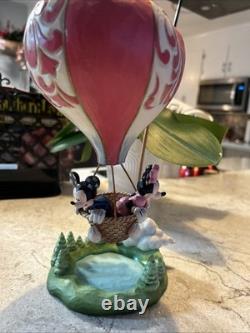 Jim Shore Disney Traditions Valentine Mickey Minnie Heart Air Balloon 6011916