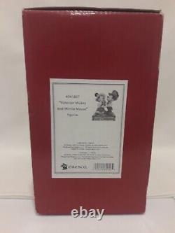 Jim Shore Disney Traditions. Victorian Mickey and Minnie Mouse Figurine. 4041807