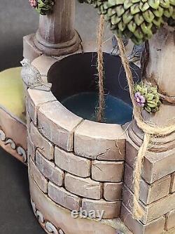 Jim Shore Disney Traditions WISHING WELL DISPLAY BASE Enesco No Box