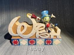 Jim Shore Disney Traditions WISH Jiminy Cricket RARE. Please READ DESCRIPTION