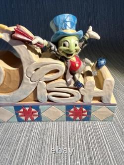 Jim Shore Disney Traditions WISH Jiminy Cricket RARE. Please READ DESCRIPTION