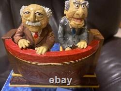 Jim Shore Disney Traditions Waldorf and Statler Critical Curmudgeons BOXED