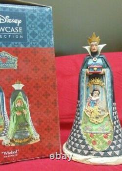 Jim Shore Disney Traditions Wicked Snow White Evil Two-sided Witch Figurine