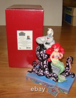 Jim Shore Disney Traditions Wicked Wishful (6010094) Little Mermaid Ariel Ursula