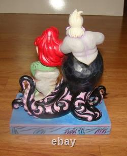 Jim Shore Disney Traditions Wicked Wishful (6010094) Little Mermaid Ariel Ursula