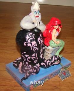 Jim Shore Disney Traditions Wicked Wishful (6010094) Little Mermaid Ariel Ursula
