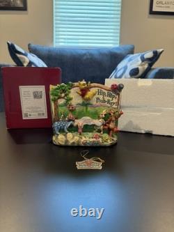 Jim Shore Disney Traditions Winnie The Pooh Hip, Hip, Pooh-Ray! #4046053
