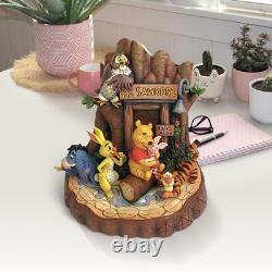 Jim Shore Disney Traditions Winnie the Pooh Carved by Heart Figurine 6010879