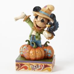 Jim Shore Disney Traditions by Harvest Mickey Figurine, 6.5-Inch