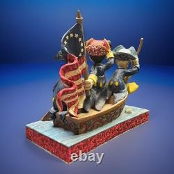 Jim Shore Disney? Unstoppable Heroes? Mickey Donald Crossing Delaware 4004045