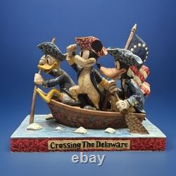 Jim Shore Disney? Unstoppable Heroes? Mickey Donald Crossing Delaware 4004045