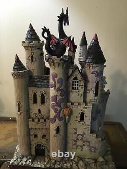 Jim Shore Disney Villains Tower Of Fright. Extremely Rare. Htf