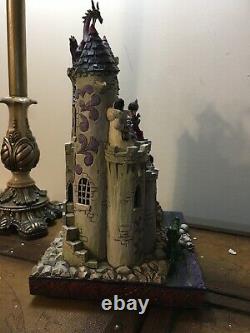 Jim Shore Disney Villains Tower Of Fright. Extremely Rare. Htf