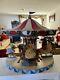 Jim Shore Disney Traditions Carousel With 3 Figurines Dumbo, Snow White & Belle
