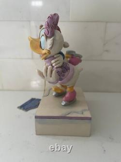 Jim Shore Donald Daisy Duck Pairs Ice Skating 4033269 Disney Traditions Enesco