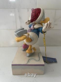 Jim Shore Donald Daisy Duck Pairs Ice Skating 4033269 Disney Traditions Enesco