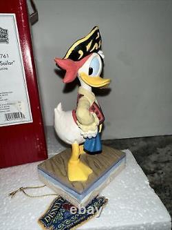 Jim Shore Donald Duck Salty Sailor 4056761 Rare Pirate RARE MIB