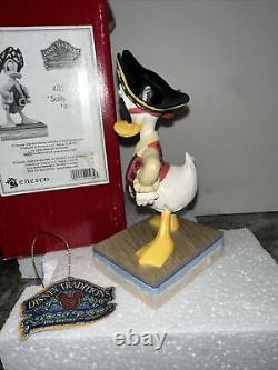 Jim Shore Donald Duck Salty Sailor 4056761 Rare Pirate RARE MIB