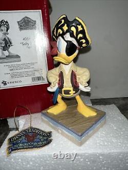 Jim Shore Donald Duck Salty Sailor 4056761 Rare Pirate RARE MIB