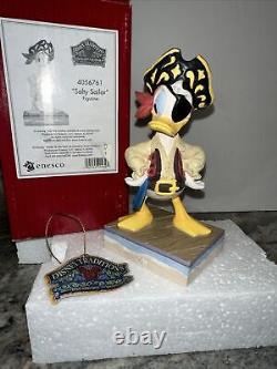 Jim Shore Donald Duck Salty Sailor 4056761 Rare Pirate RARE MIB