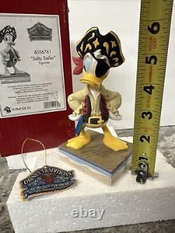 Jim Shore Donald Duck Salty Sailor 4056761 Rare Pirate RARE MIB