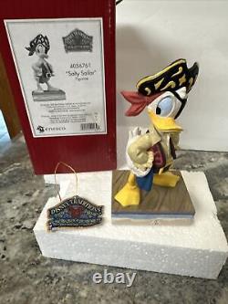Jim Shore Donald Duck Salty Sailor 4056761 Rare Pirate RARE MIB