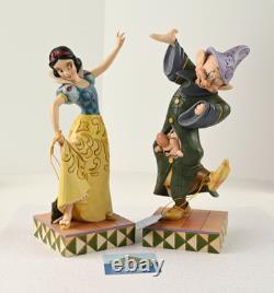Jim Shore Enesco DISNEY Traditions DANCING PARTNERS Snow White Dwarfs #4031494