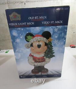 Jim Shore Enesco DIsney Traditions Old St Mick 17 Large Mickey Mouse NEW