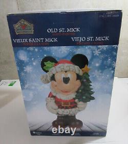 Jim Shore Enesco DIsney Traditions Old St Mick 17 Large Mickey Mouse NEW