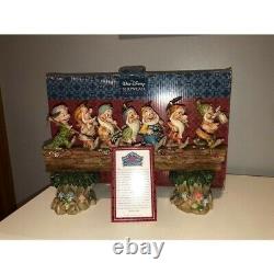 Jim Shore Enesco Disney Traditions 7 Dwarfs. No music. With original box