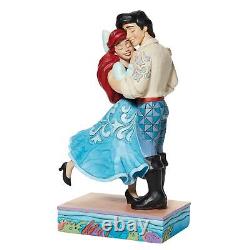 Jim Shore Enesco Disney Traditions The Little Mermaid Ariel and Prince Eric L