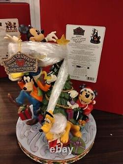 Jim Shore Fab 5 Christmas Tree Disney Traditions 6008979 Signed Jim Shore
