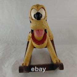 Jim Shore Faithful Friend PLUTO Rocking Horse Enesco Disney Tradition Showcase