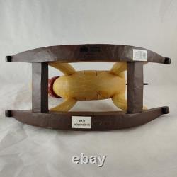 Jim Shore Faithful Friend PLUTO Rocking Horse Enesco Disney Tradition Showcase