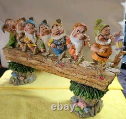 Jim Shore Figurine Collection Disney Traditions''Homeward Bound'' 7 Dwarfs