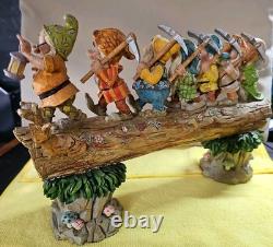 Jim Shore Figurine Collection Disney Traditions''Homeward Bound'' 7 Dwarfs