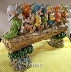 Jim Shore Figurine Collection Disney Traditions''Homeward Bound'' 7 Dwarfs