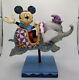 Jim Shore Flying Dumbo Ride Disney Traditions Elephant Mickey Mouse Retired