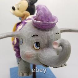 Jim Shore Flying Dumbo Ride Disney Traditions Elephant Mickey Mouse Retired