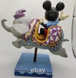 Jim Shore Flying Dumbo Ride Disney Traditions Elephant Mickey Mouse Retired