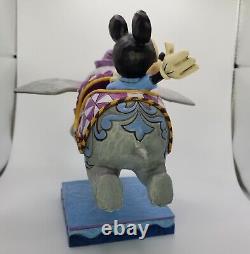 Jim Shore Flying Dumbo Ride Disney Traditions Elephant Mickey Mouse Retired