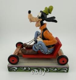 Jim Shore Goofy Go Cart Disney Traditions Life in the Slow Lane Enesco Figurine